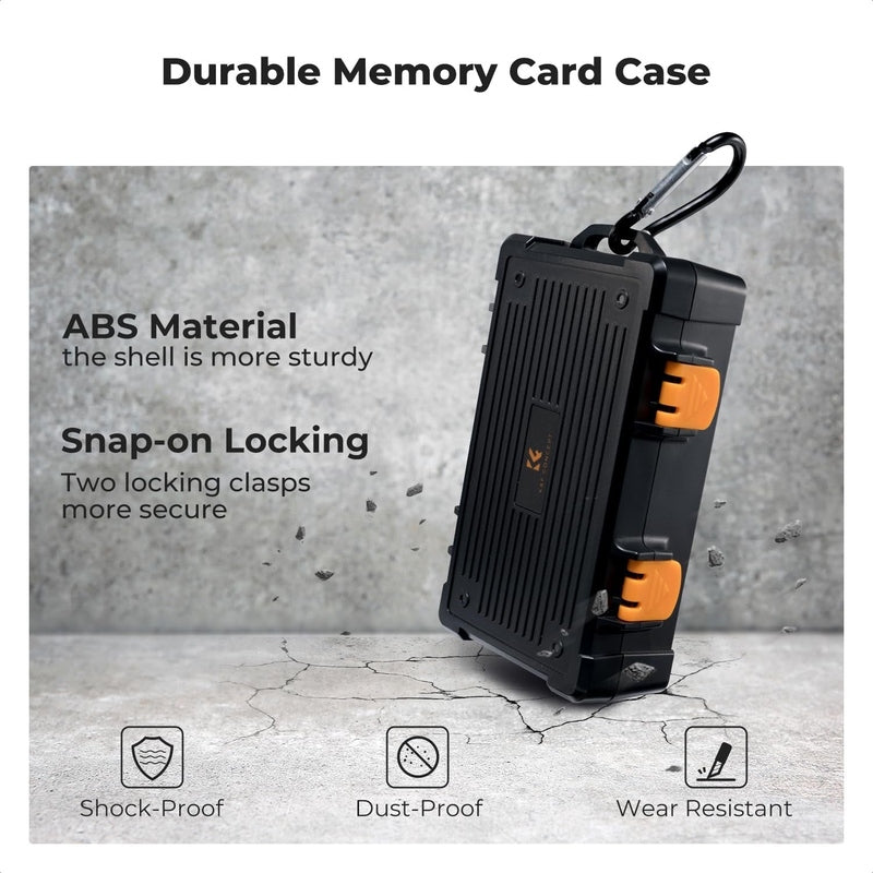 K&F Concept Camera Battery and Memory Card Case