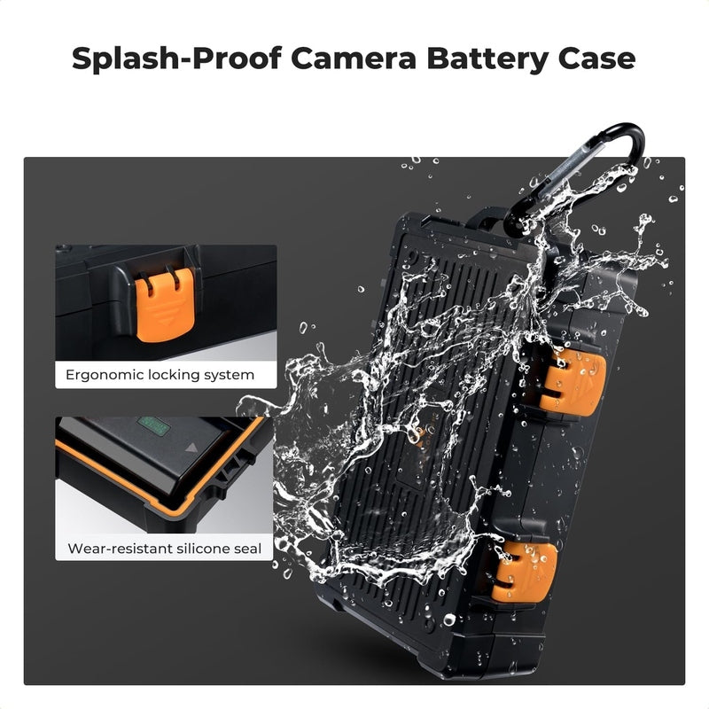 K&F Concept Camera Battery and Memory Card Case
