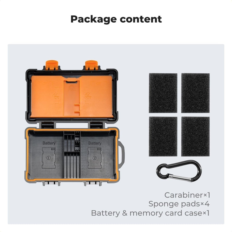 K&F Concept Camera Battery and Memory Card Case
