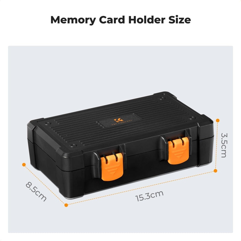 K&F Concept Camera Battery and Memory Card Case
