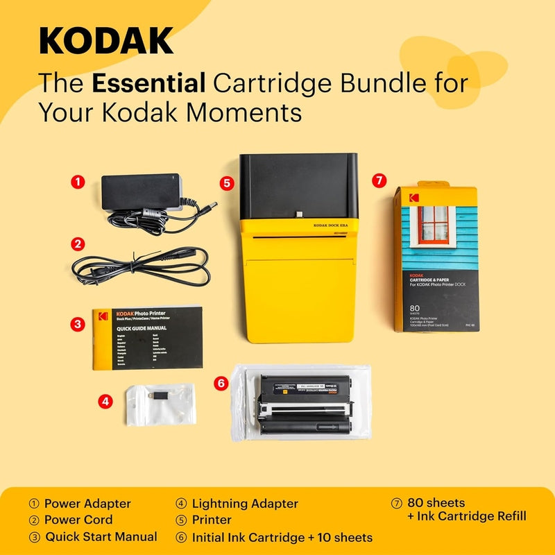 Kodak Dock ERA Plus 4PASS Instant Photo Printer