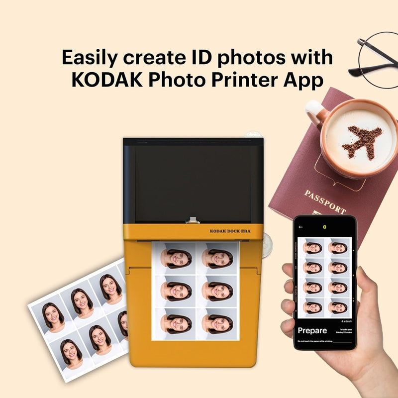 Kodak Dock ERA Plus 4PASS Instant Photo Printer
