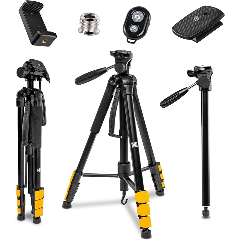 Kodak PhotoGear 62" Lightweight Tripod with Monopod