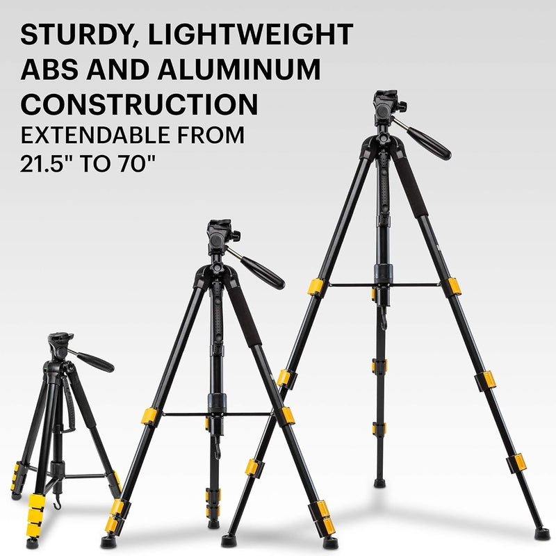 Kodak PhotoGear 62" Lightweight Tripod with Monopod