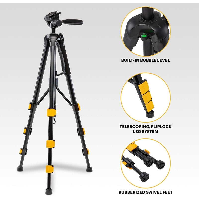Kodak PhotoGear 62" Lightweight Tripod with Monopod
