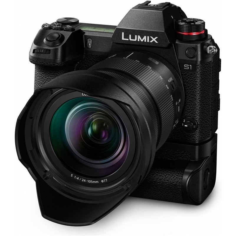 Panasonic Lumix S1 Mirrorless Camera with 24-105mm Lens