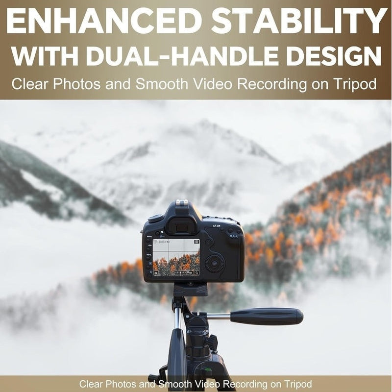 Professional Heavy Duty 74'' Tripod for Camera Photography