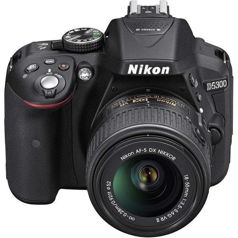 Nikon D5300 DSLR Camera with NIKKOR 18-55mm Lens Kit