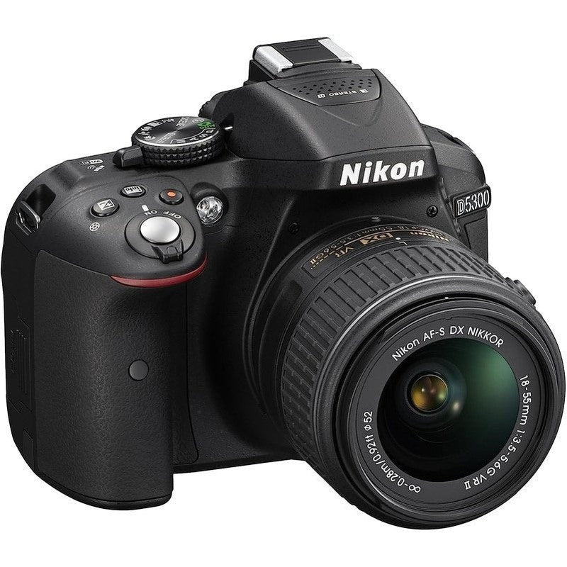 Nikon D5300 DSLR Camera with NIKKOR 18-55mm Lens Kit
