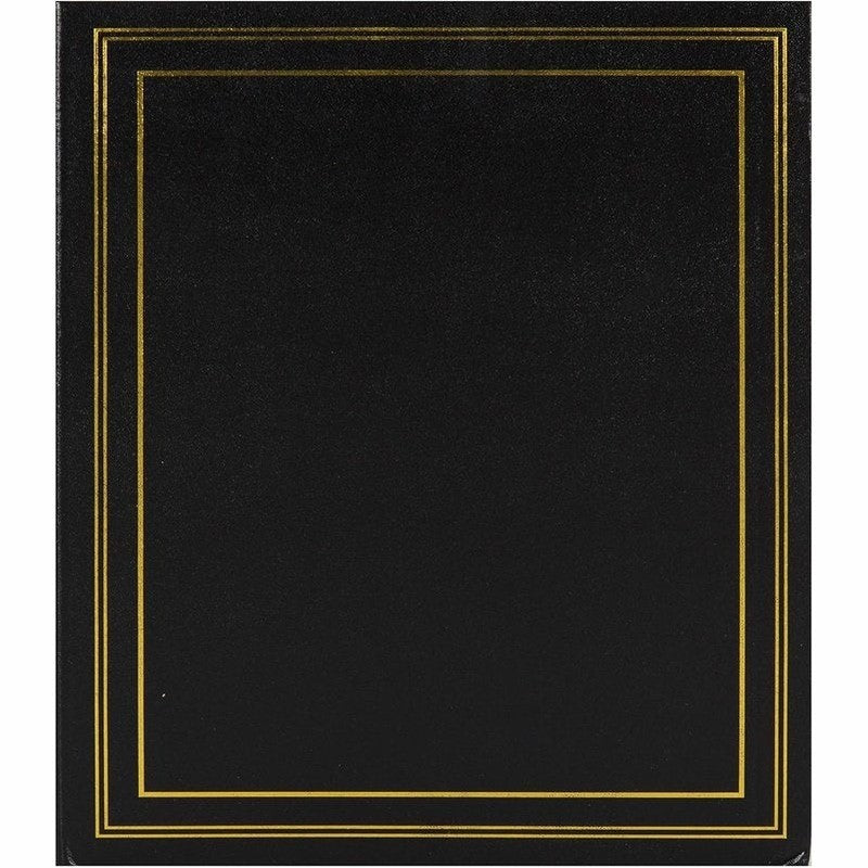 Traditional Photo Albums, Holds 440 4X6 Photos, Set of 4, Black