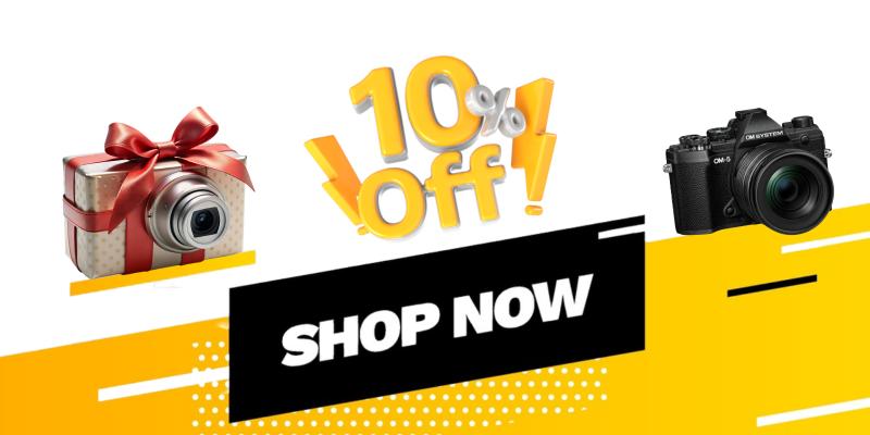 10% Off Camera Sale Collection