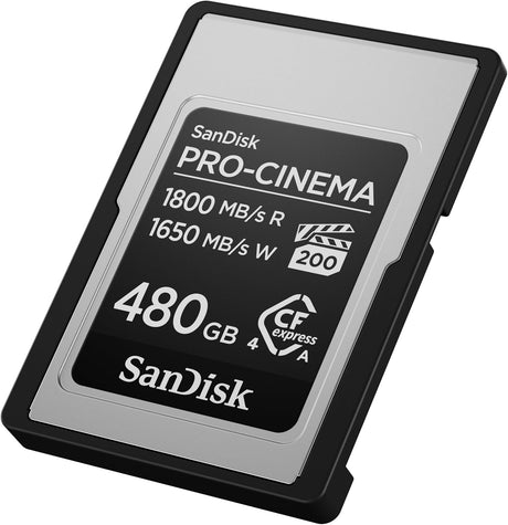SanDisk 480GB Pro-Cinema CFexpress Type A SD Card