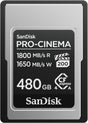 SanDisk 480GB Pro-Cinema CFexpress Type A SD Card