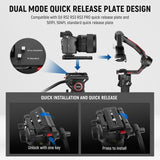 Neewer 74" Pro Video Tripod with Fluid Head, TP74