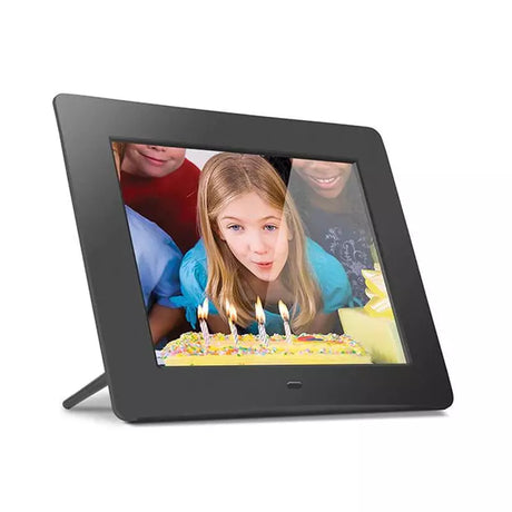 Aluratek 8 Inch Digital Photo Frame with 4GB Built-in Memory