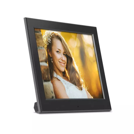 Aluratek 8 Inch Slim Digital Photo Frame with Automatic Slideshow