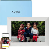 Aura Carver 10.1" Digital Picture Frame, WiFi, Unlimited Storage