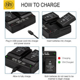 BM Premium EN-EL14a Batteries and Dual Charger