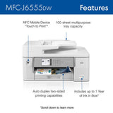 Brother MFC-J6555DW All-in-One Color Inkjet Printer