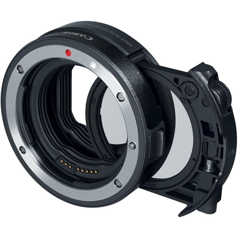 Canon Drop-In Filter Mount Adapter EF-EOS R w/Circular Polarizing Filter