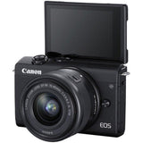 Canon EOS M200 Mirrorless Camera with 15-45mm Lens, Black