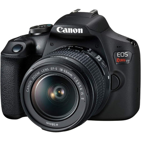 Canon EOS Rebel T7 Camera w/EF-S 18-55mm IS II Lens Kit