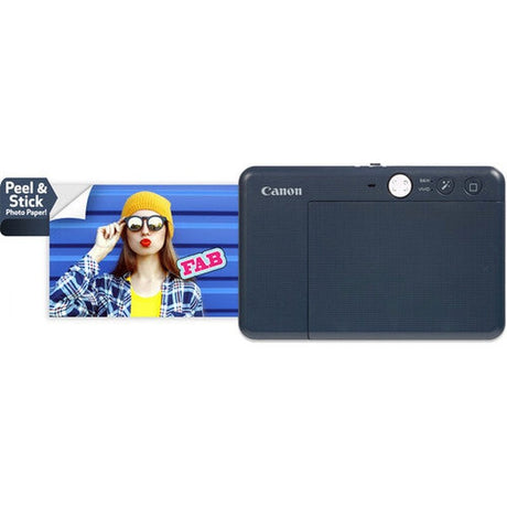 Canon IVY CLIQ2+ Instant Digital Camera & Printer, Midnight Navy