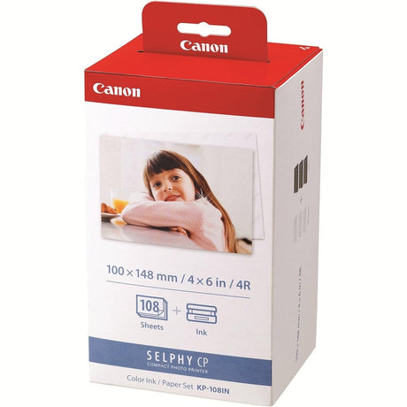 Canon KP-108IN Color Ink and Paper Set