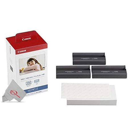 Canon KP-108IN Color Ink and Paper Set, 3 Pack