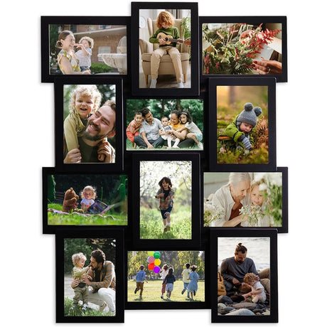 Collage Picture Frames for Wall Decor, 12 Opening