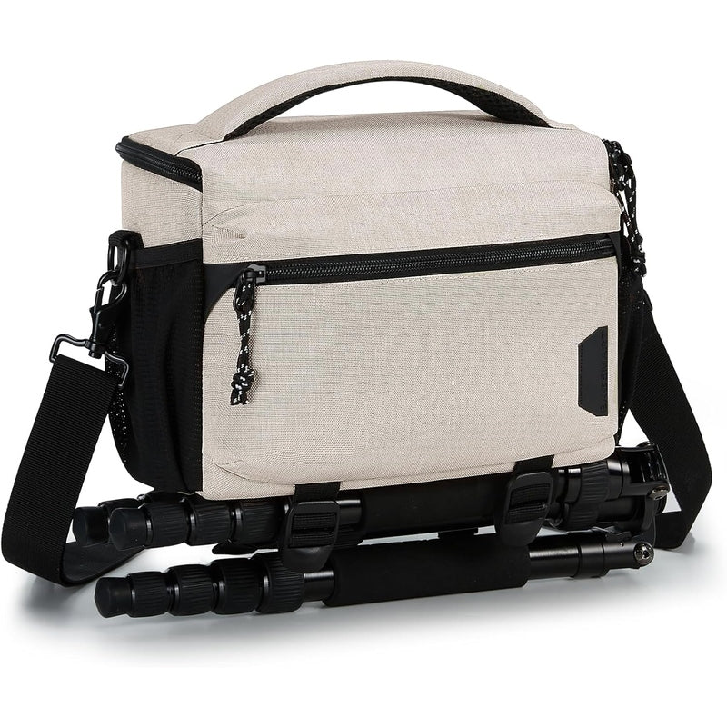 Compact Camera Shoulder Bag w/Tripod Holder