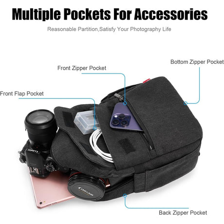 Compact Waterproof Camera Sling Bag