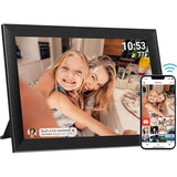 Digital Photo Frame, WiFi, LCD Touch Screen, Auto-Rotate, Built in Memory