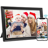 Digital Photo Frame, WiFi, LCD Touch Screen, Auto-Rotate, Built in Memory