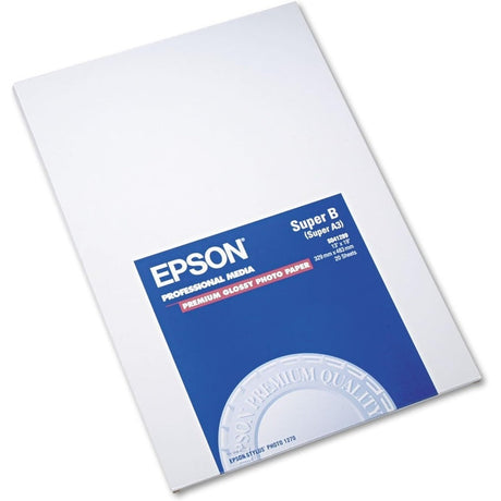 Epson Premium Photo Paper, Glossy, Various Quantities and Sizes