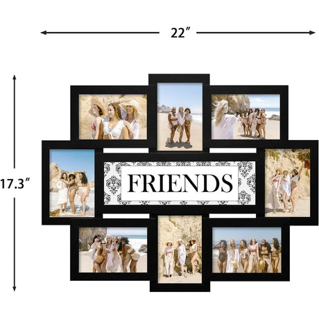 Friends or Family Tree Photo Frame Collage