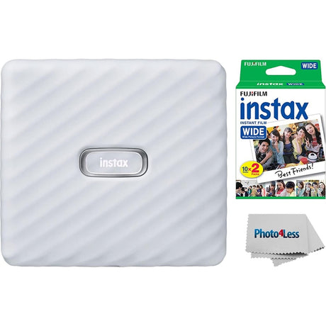 FujiFilm Instax Link Wide Smartphone Printer Bundle