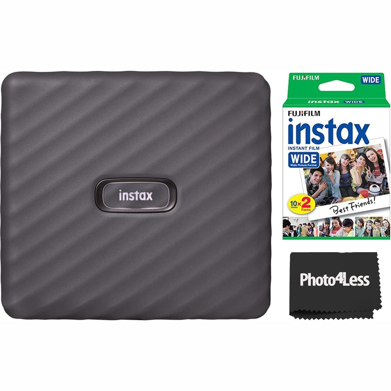 FujiFilm Instax Link Wide Smartphone Printer Bundle