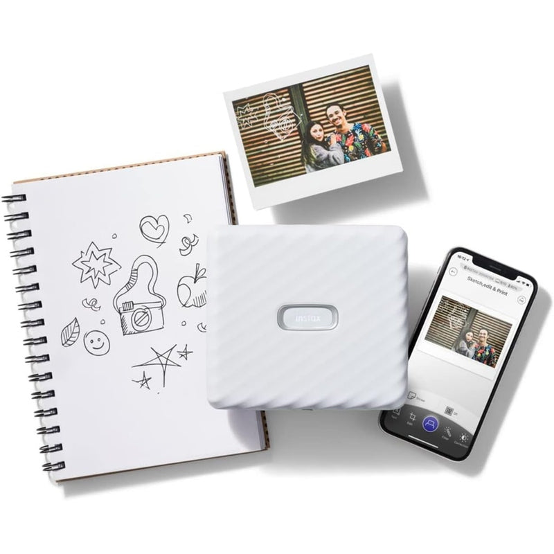 FujiFilm Instax Link Wide Smartphone Printer Bundle