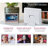 FujiFilm Instax Link Wide Smartphone Printer Bundle