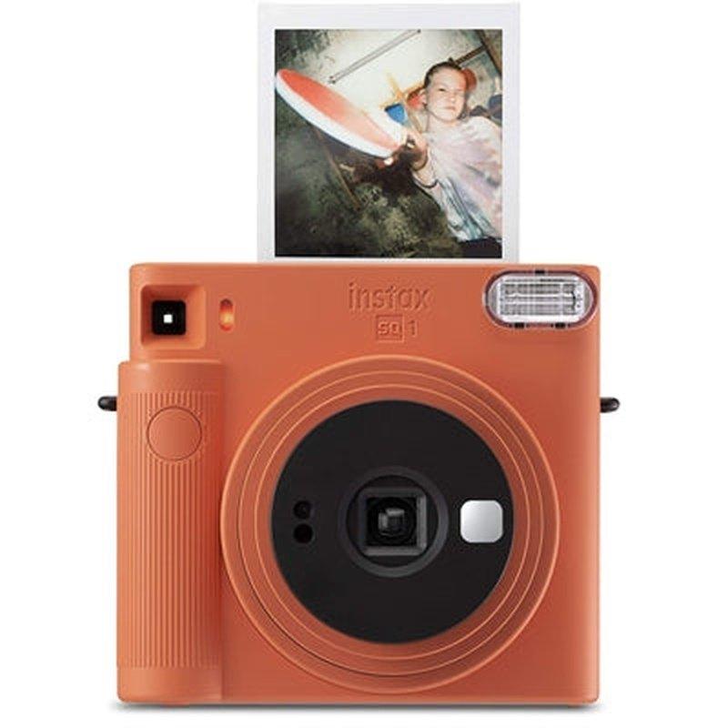 FujiFilm Instax Square SQ1 Instant Film Camera in Orange