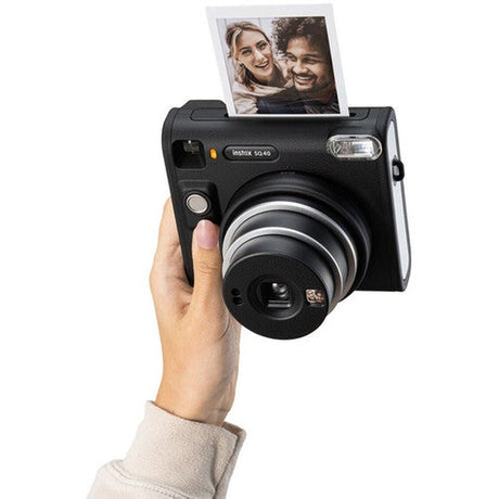 FujiFilm Instax Square SQ40 Instant Film Camera, Black