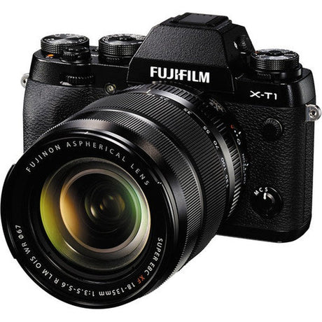 Fujifilm X-T1 Mirrorless Camera, Fujinon XF 18-135mm Lens