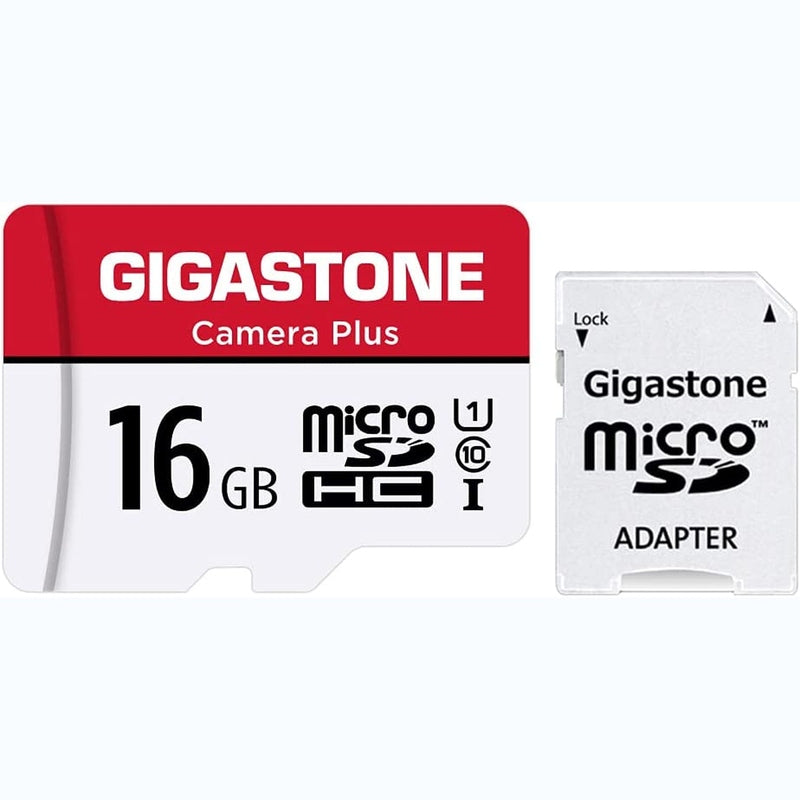 Gigastone Micro SD Cards, SDHC or SDXC W/ Adapter