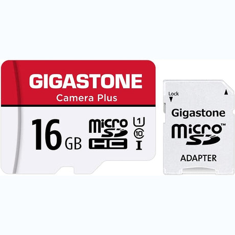 Gigastone Micro SD Cards, SDHC or SDXC W/ Adapter