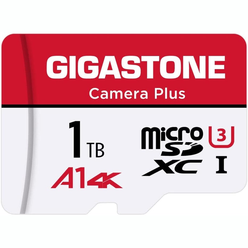 Gigastone Micro SD Cards, SDHC or SDXC W/ Adapter