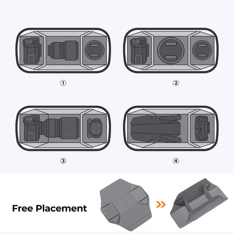 K&F Concept Multi-Functional Camera Sling Bag or Accessory Organizer