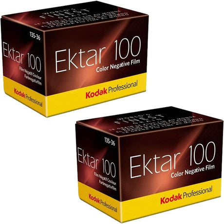 Kodak Ektar 100 Professional ISO 100, 35mm, 36 Exposures, 2 Pack