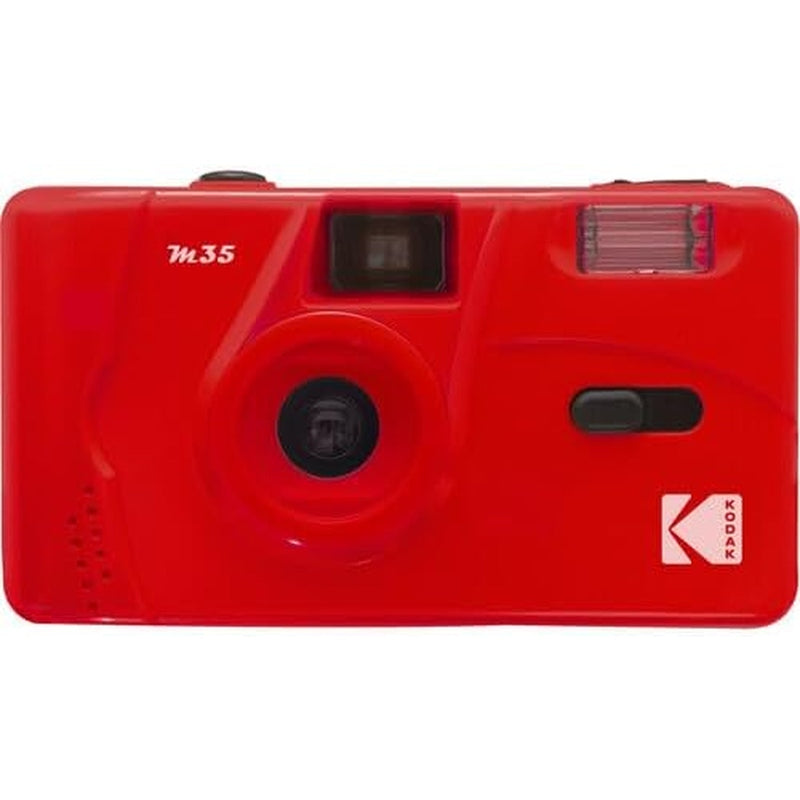 Kodak M35 Film Camera Starter Bundle, Red