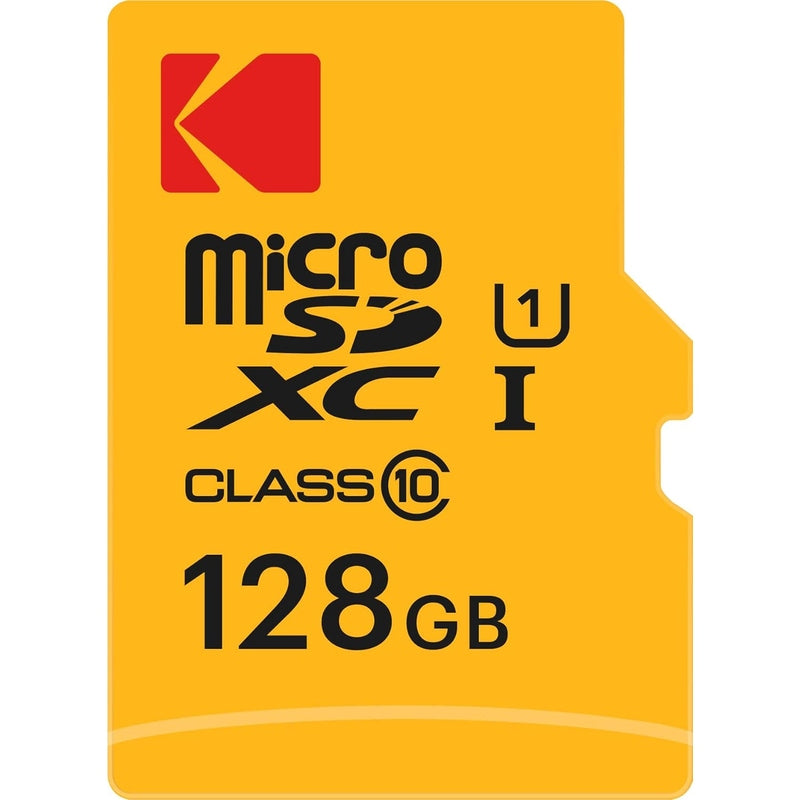 Kodak Micro SDXC Card 128GB UHS-I U1 V10 With Adapter
